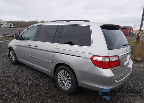 2007 Honda Odyssey Touring z USA, uszkodzony, nr VIN 5FNRL38847B025456